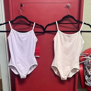 Capezio Kids Leo to Set - Lavender and Lt Pink